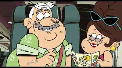 Oh, how about a couple's
massage on the beach, huh? - No Time to Spy: A Loud House Movie
