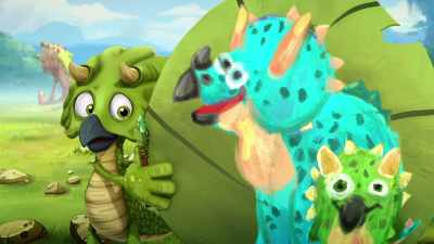 Oh, how am I supposed to
be able to draw myself right - Gigantosaurus