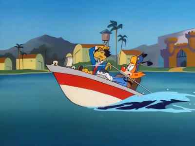 Oh, how cliche sailing off
into the sunset. - Bonkers