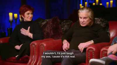 - Oh, how could you say such a thing?
- How dare you? - The Osbournes Want to Believe