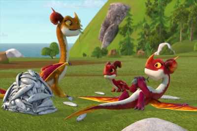 Oh, how I love a fish feast
after ice-sliding. - Dragons: Rescue Riders