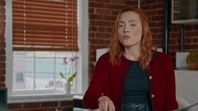 Oh, I actually would like
to ask you a few more questions - Aurora Teagarden Mysteries: Death at the Diner