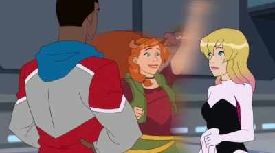 -Oh, I am so there!
-Yes, count me in! - Marvel Rising: Battle of the Bands