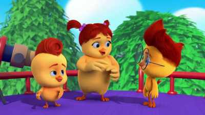 Oh, I bet Captain Tully's
getting ready for her big day! - The Chicken Squad