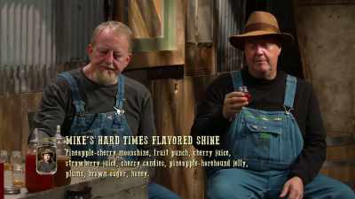 Oh I call mike's "wild berry." - Moonshiners: Master Distiller