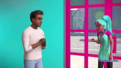 Oh... I can make friends? - Barbie: A Touch of Magic