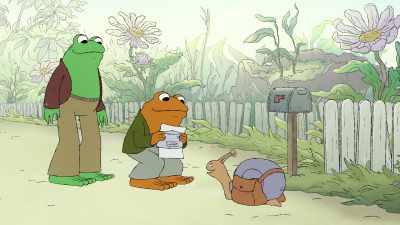 Oh, I can't leave yet, Toad.That's not all you got in the mail today. - Frog and Toad