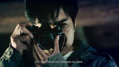 Oh I can't, there are monsters out there. - Folklore