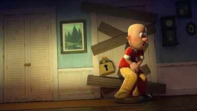 - Oh, or I could just pee
in the yard like a real man. - Big Nate