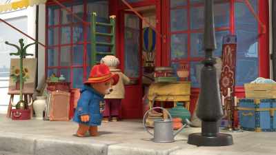 Oh, I didn't know
lampposts needed watering. - The Adventures of Paddington