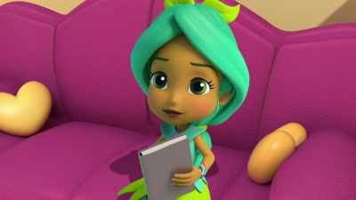 Oh! I didn't mean to! My book scared me! - Rainbow Rangers