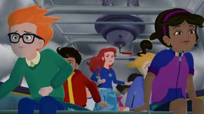 Oh, I don't know...
by checking your forecast? - The Magic School Bus Rides Again: The Frizz Connection