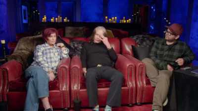 Oh, I don't know
fake or real, but... - The Osbournes Want to Believe