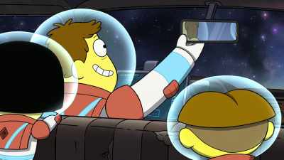 Oh, I don't know.
Got any ideas, son? - Big City Greens the Movie: Spacecation