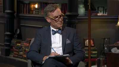 Oh, I don't know. It's...
It's embarrassing. - Bill Nye Saves the World