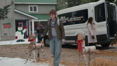 - Oh, I forgot my clipboard.
Be right back. - A Dance in the Snow