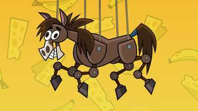 ♪ Oh I got a pony
but he's too bony ♪ - Total DramaRama