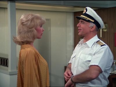 Oh, I hate to say
this, but the captain's - The Love Boat