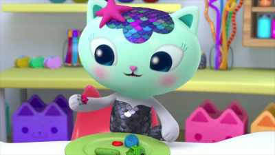 Oh, I hope this makes my super soaps
special enough to bring back my sparkle. - Gabby's Dollhouse