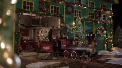 - Oh, I hope this works.
- Oh, I got a good feeling
about this. - Toying with the Holidays