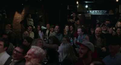Oh, I just improv'd that.
I didn't mean to get blue. - The Comedian