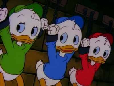 Oh, I just jammed it open - DuckTales