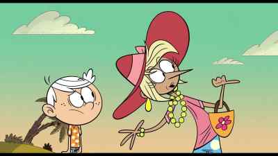 Oh, I was just
looking for sea glass - No Time to Spy: A Loud House Movie