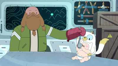 Oh, I love
this little guy. - Adventure Time: Fionna & Cake