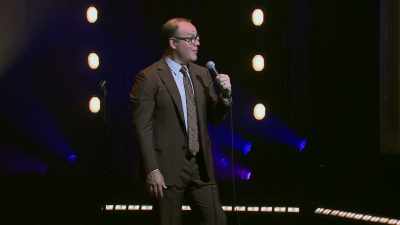 Oh, I married a talker.
I married a talker. - Tom Papa: Human Mule