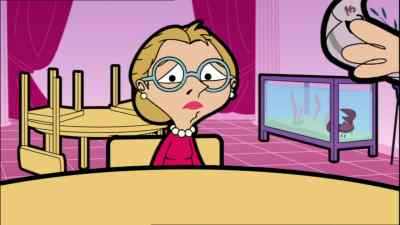 - Oh.
- I pay. - Mr. Bean: The Animated Series