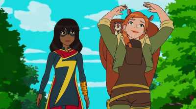 Oh, I really wish you could've
heard that speech - Marvel Rising: Secret Warriors