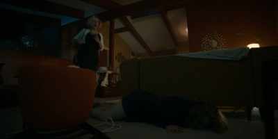 Oh, I see a little foot. Ha! - Chucky