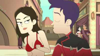 Oh. I see we both have a thing for red. - Star Trek: Lower Decks