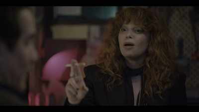 Oh, I see. So now it's just
a metaphor for our relationship. - Russian Doll