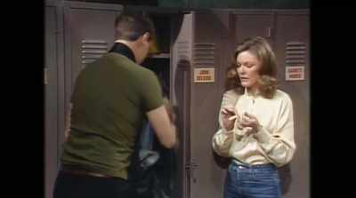 Oh, I sure hope he didn't
catch it listening to himself sing. - Belushi