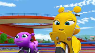 - Oh, I think
he's going to do it! - Ricky Zoom