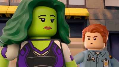 Oh, but I thought
Deadpool was the one who-- - LEGO Marvel Avengers: Mission Demolition