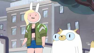 Oh, I told you it shouldn't
be up to us to decide. - Adventure Time: Fionna & Cake