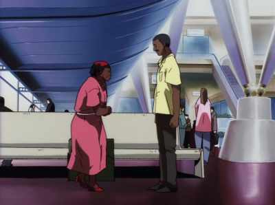 Oh, I told you to wait
at the curry restaurant. - Cowboy Bebop