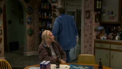 Oh.
I told her -- - The Conners