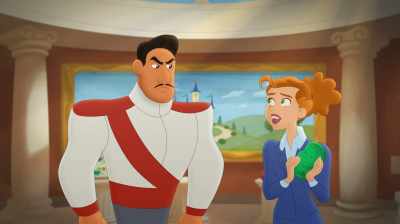 Oh, I understand,
Your Majesty, - Curious George: Royal Monkey
