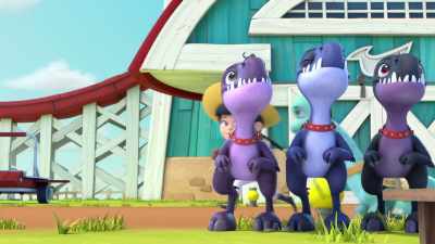 Oh, I want to try!
Let me try! - Dino Ranch