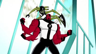 OH, I WAS GONNA
GO FOUR ARMS, TOO. - Ben 10
