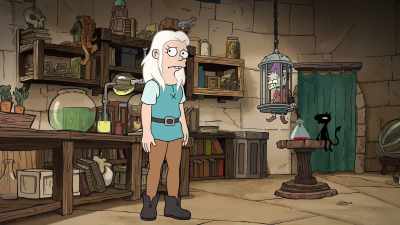 Oh! If that paste doesn't work,
I'm in real trouble. - Disenchantment