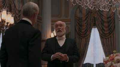 Oh, I'm afraid I should collect the dog - The Gilded Age
