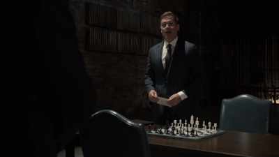 Oh, I'm fine. I just --
Someone gave me a chess set. - A West Wing Special to Benefit When We All Vote