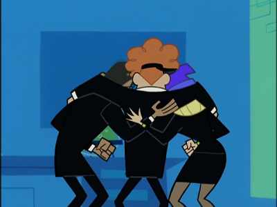 Oh, I'm fine.
I'm just letting my eyes pee. - Clone High
