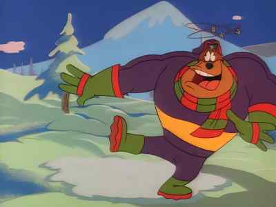 Oh, I'm glad it's not snowing. - Bonkers
