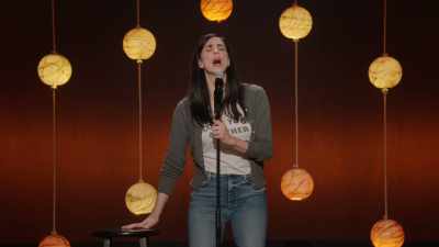 Oh, I'm hot. I've gotta get low.
Lower! - Sarah Silverman: Someone You Love