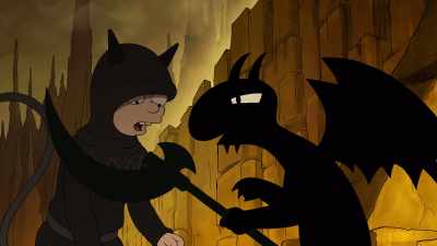 Oh, I'm just like, you know,
your worst nightmare demon. - Disenchantment